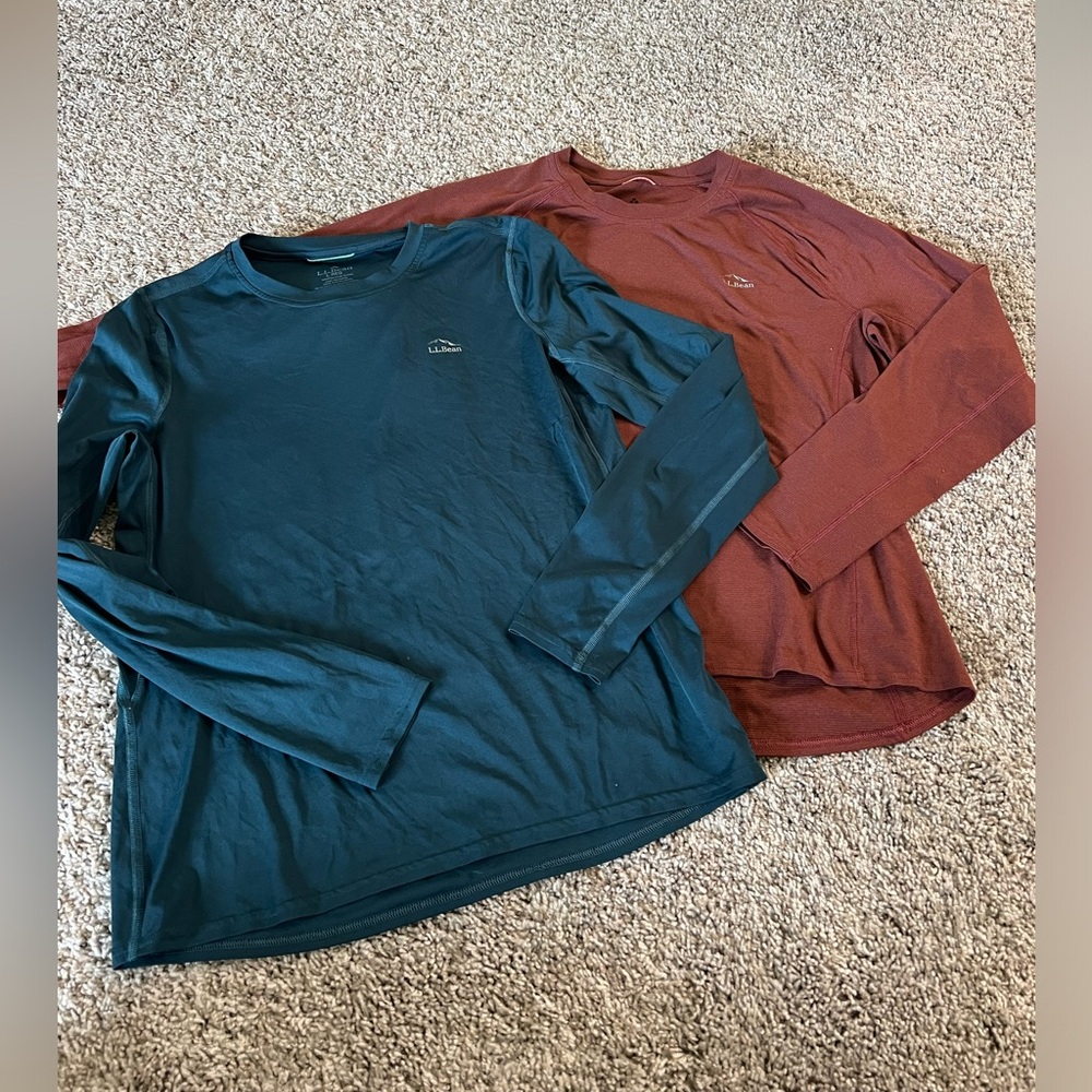Set of Two L.L. Bean hiking shirts